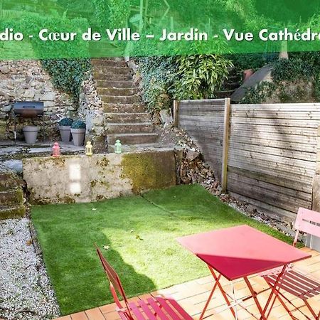 Oo Le Jardin Oo Paisible Studio Equipe Et Bien Place Quimper Exteriér fotografie