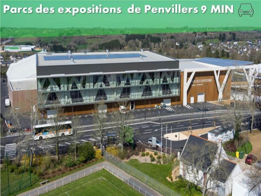 Oo Le Jardin Oo Paisible Studio Equipe Et Bien Place Quimper Exteriér fotografie